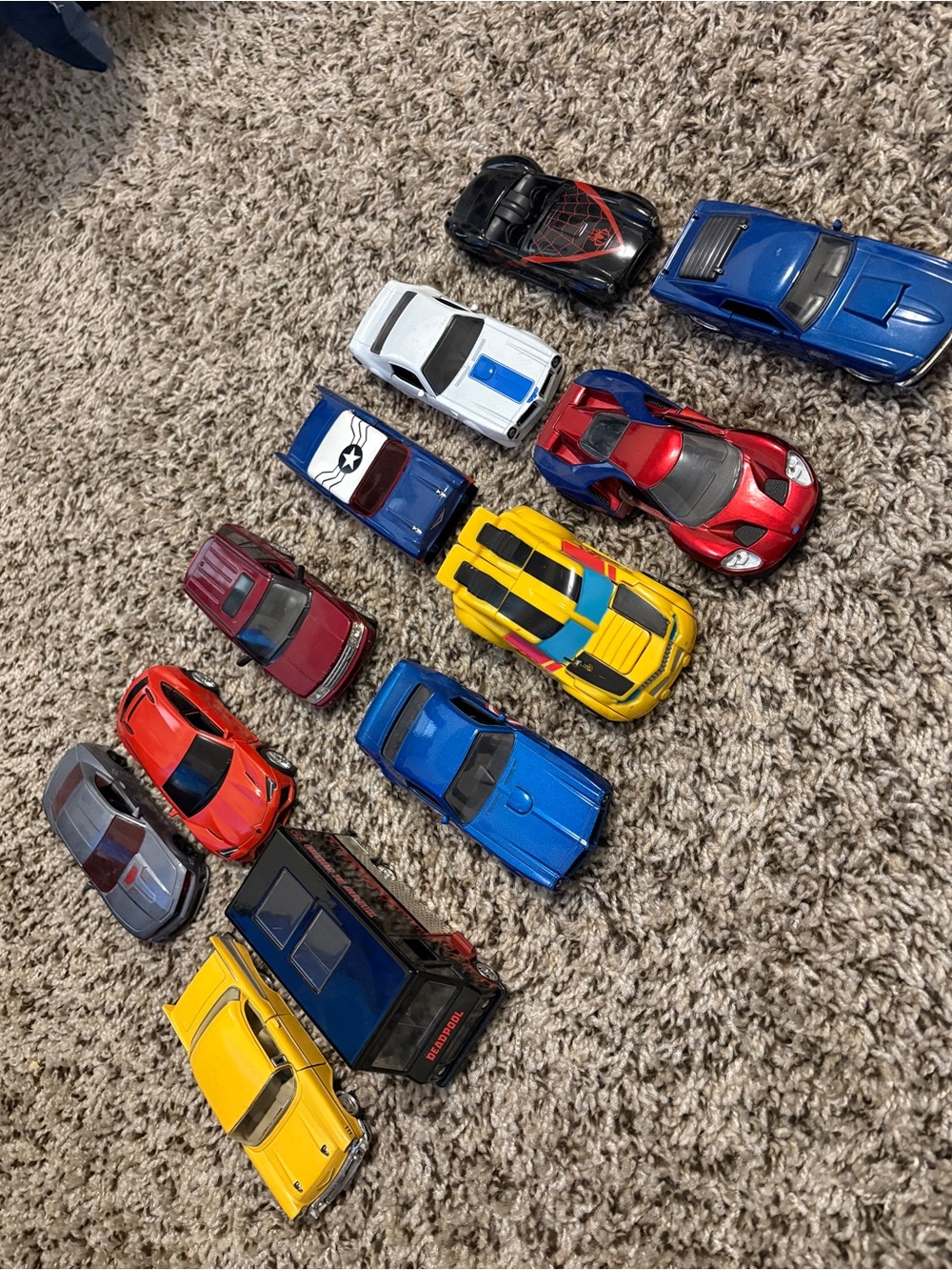 Assorted Kids Toy Cars (12)